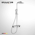 Sen tắm cây đứng nóng lạnh Bravat F6277312CP-A-ENG