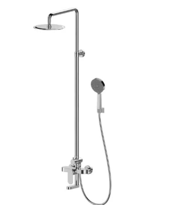 Sen tắm cây đứng nóng lạnh Bravat F665104C-A1-ENG
