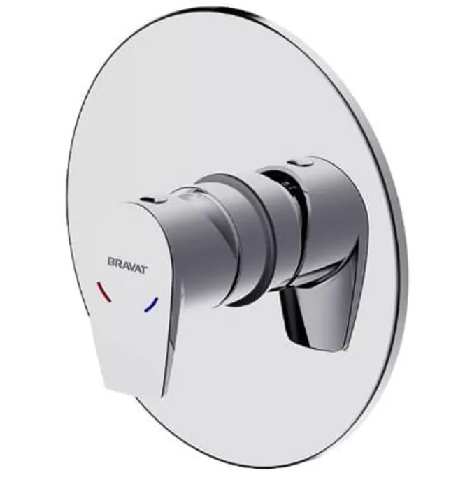 Bộ điều chỉnh nhiệt độ sen tắm Bravat PB8353387CP-ENG