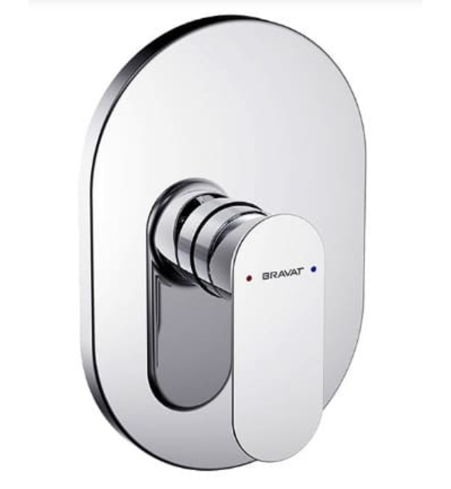 Bộ điều chỉnh nhiệt độ sen tắm Bravat PB865104CP-ENG