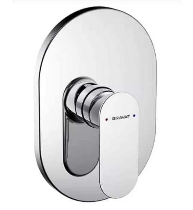 Bộ điều chỉnh nhiệt độ sen tắm Bravat PB865104CP-ENG