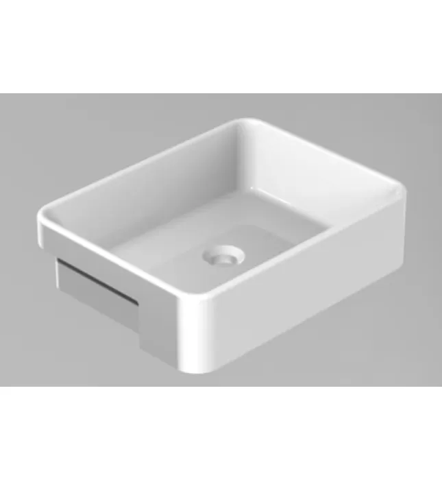 Chậu Lavabo Bán Âm BRAVAT C22361W-ENG