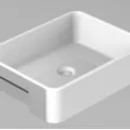 Chậu Lavabo Bán Âm BRAVAT C22361W-ENG