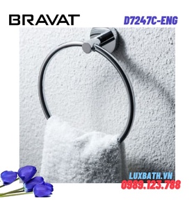 Vòng treo khăn cao cấp Bravat D7247C-ENG