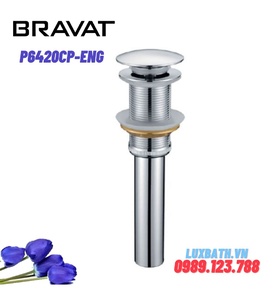 Đầu xi phông nhấn Bravat P6420CP-ENG