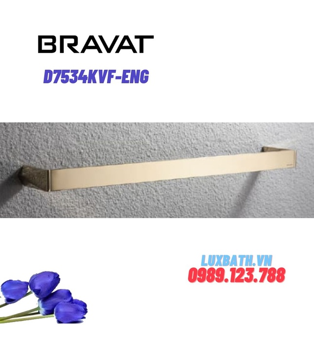 Thanh treo khăn đơn Bravat D7534KVF-ENG