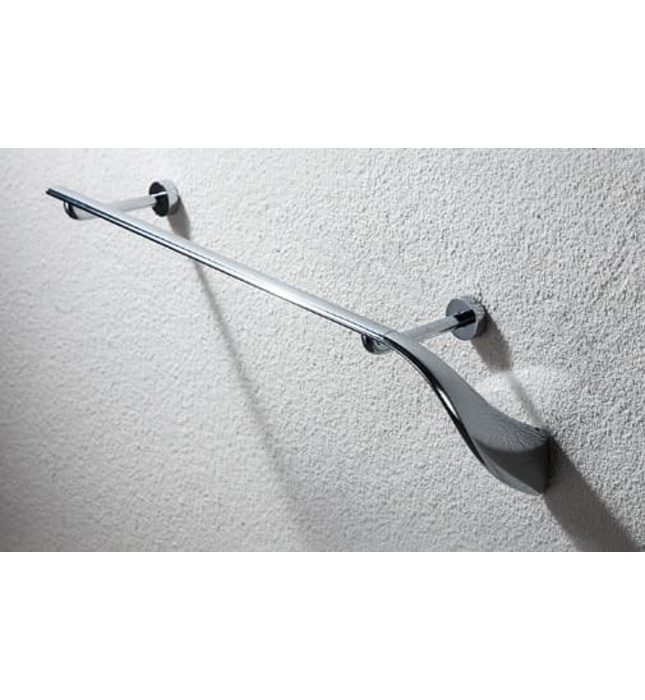 Thanh vắt khăn đơn cao cấp Bravat D7295C-ENG