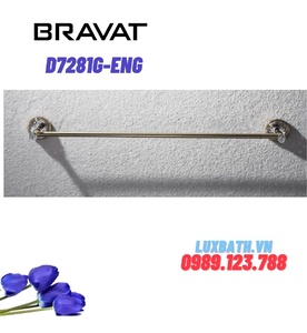 Thanh treo khăn đơn cao cấp Bravat D7281G-ENG