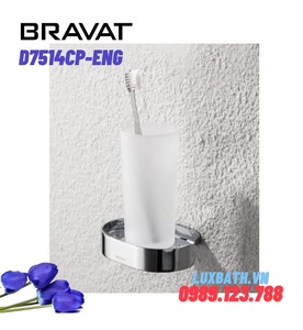 Kệ cốc đơn cao cấp Bravat D7514CP-ENG