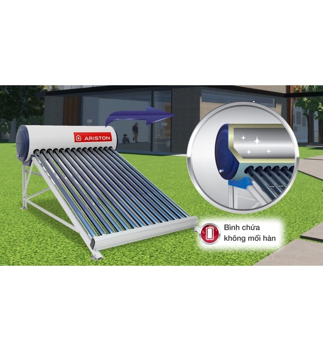 Máy Nước Nóng Năng Lượng Mặt Trời Ariston 250l Eco2 1824