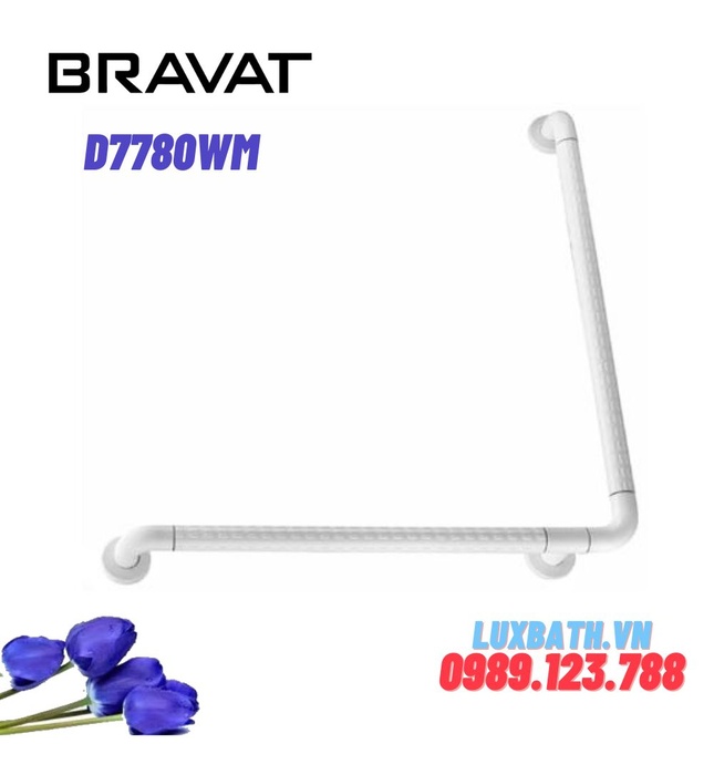 Tay vịn phòng tắm Bravat D7780WM