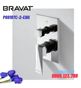 Bộ điều chỉnh nhiệt độ sen tắm Bravat P69197C-2-ENG