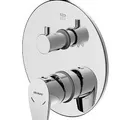 Bộ điều chỉnh nhiệt độ sen tắm Bravat PB8353387CP-2-ENG