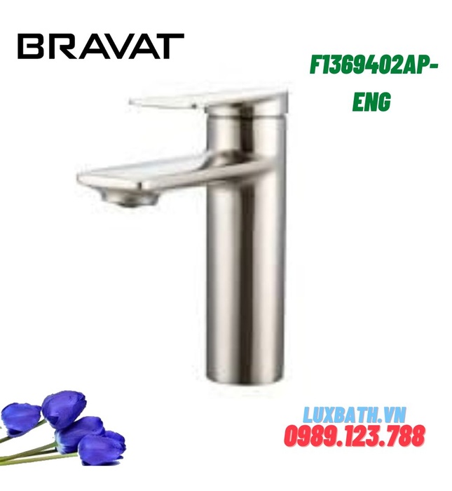 Vòi rửa mặt Lavabo cao cấp BRAVAT F1369402AP-ENG