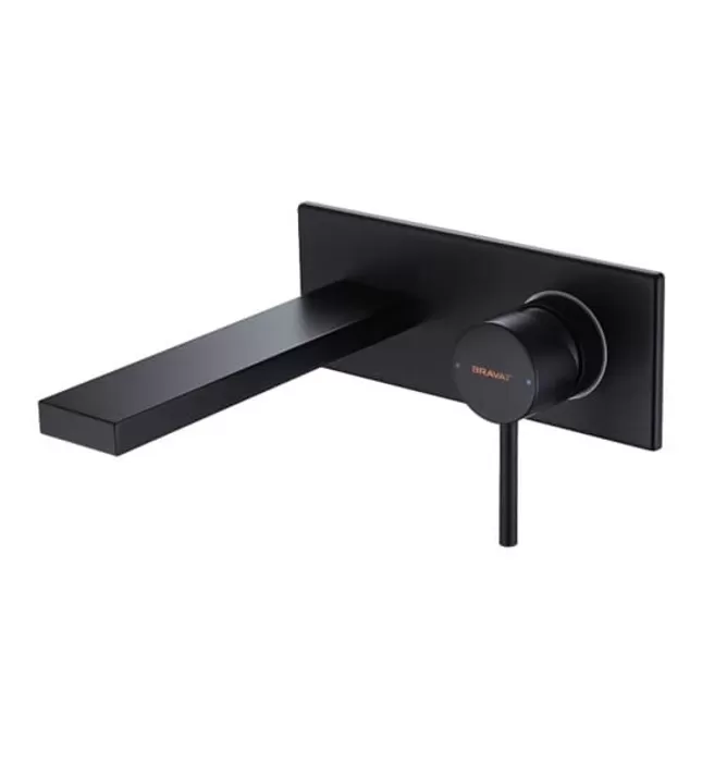 Vòi Lavabo Âm Tường Nóng Lạnh BRAVAT P69179K-ENG