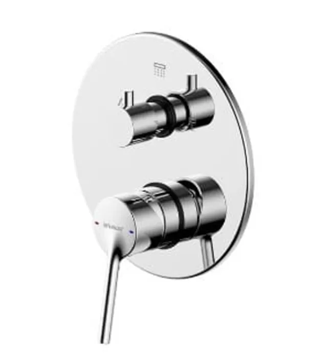 Bộ điều chỉnh nhiệt độ sen tắm Bravat PB8172217CP-3-ENG