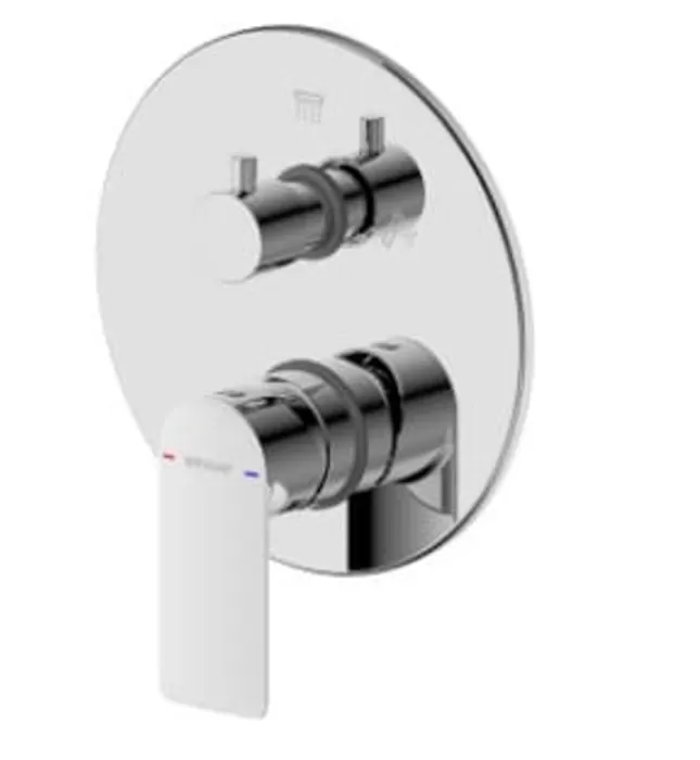 Bộ điều chỉnh nhiệt độ sen tắm Bravat PB8369402CP-3-ENG