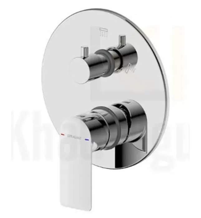 Bộ điều chỉnh nhiệt độ sen tắm Bravat PB8369402CP-ENG
