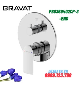 Bộ điều chỉnh nhiệt độ sen tắm Bravat PB8369402CP-3-ENG