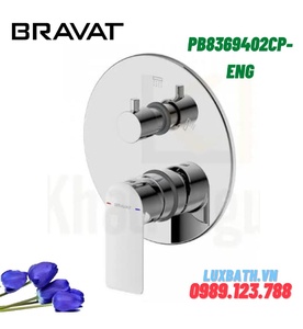 Bộ điều chỉnh nhiệt độ sen tắm Bravat PB8369402CP-ENG