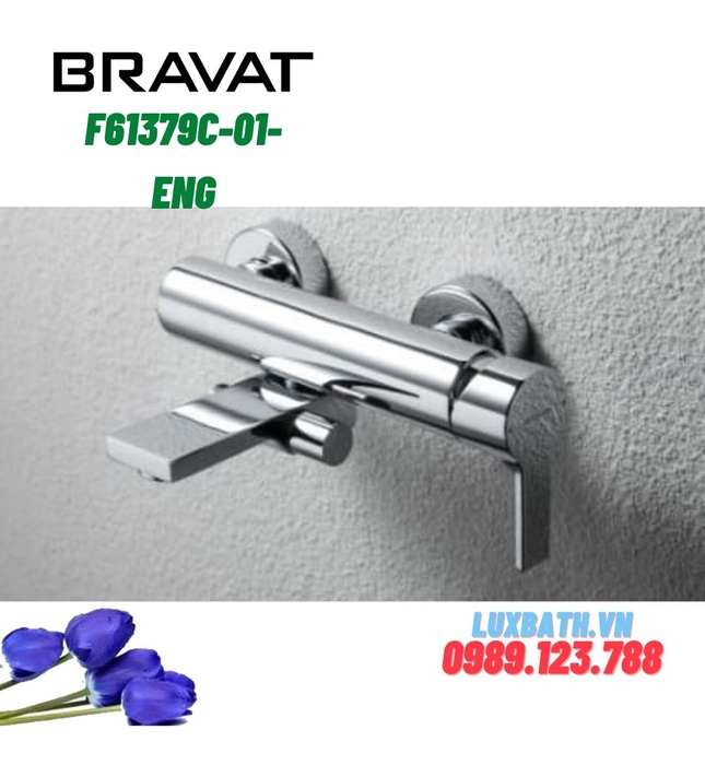 Củ sen tắm nhiệt độ Bravat F61379C-01-ENG