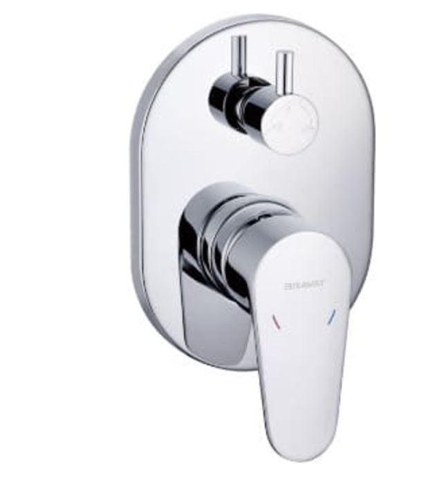 Bộ điều chỉnh nhiệt độ sen tắm Bravat FB848238CP-3-RUS