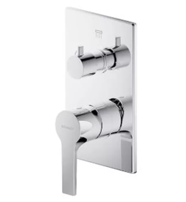 Bộ điều chỉnh nhiệt độ sen tắm Bravat P69218CP-3-ENG