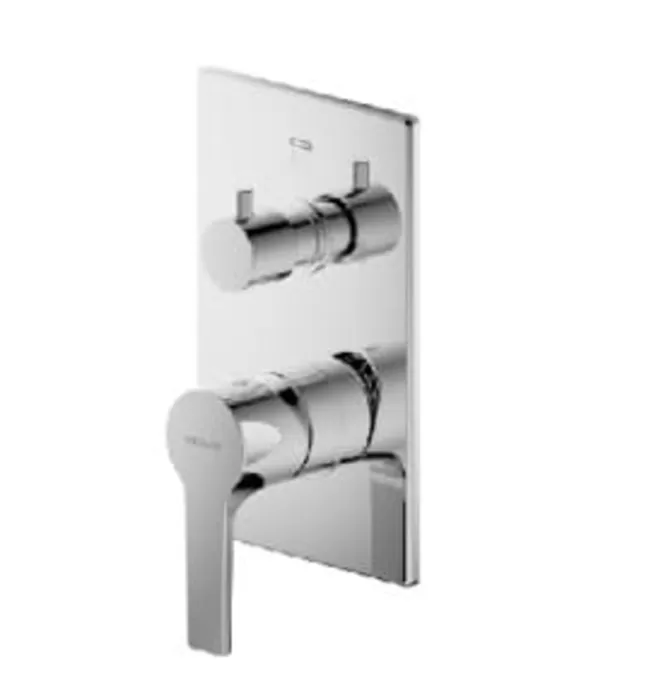 Bộ điều chỉnh nhiệt độ sen tắm Bravat P69219CP-2-ENG
