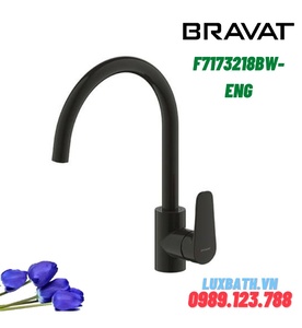 Vòi rửa bát nóng lạnh cao cấp Bravat F7173218BW-ENG