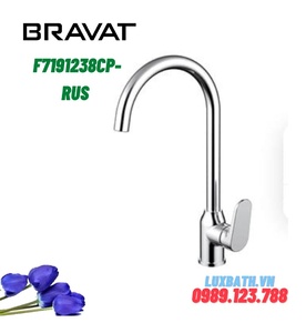 Vòi rửa bát nóng lạnh cao cấp Bravat F7191238CP-RUS