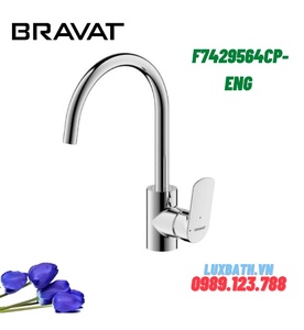 Vòi rửa bát nóng lạnh cao cấp Bravat F7429564CP-ENG