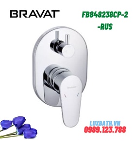 Bộ điều chỉnh nhiệt độ sen tắm Bravat FB848238CP-2-RUS