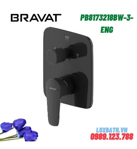 Bộ điều chỉnh nhiệt độ sen tắm Bravat PB8173218BW-3-ENG