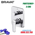 Bộ điều chỉnh nhiệt độ sen tắm Bravat PB8173218CP-2-ENG