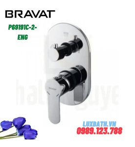 Bộ điều chỉnh nhiệt độ sen tắm Bravat P69191C-2-ENG