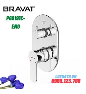 Bộ điều chỉnh nhiệt độ sen tắm Bravat P69191C-ENG