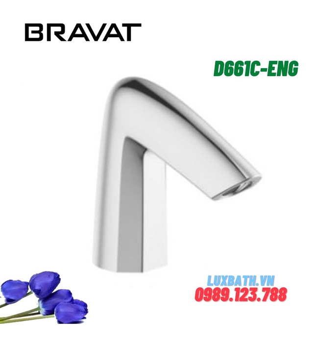 Vòi rửa mặt Lavabo điện tử hồng ngoại BRAVAT D661C-ENG