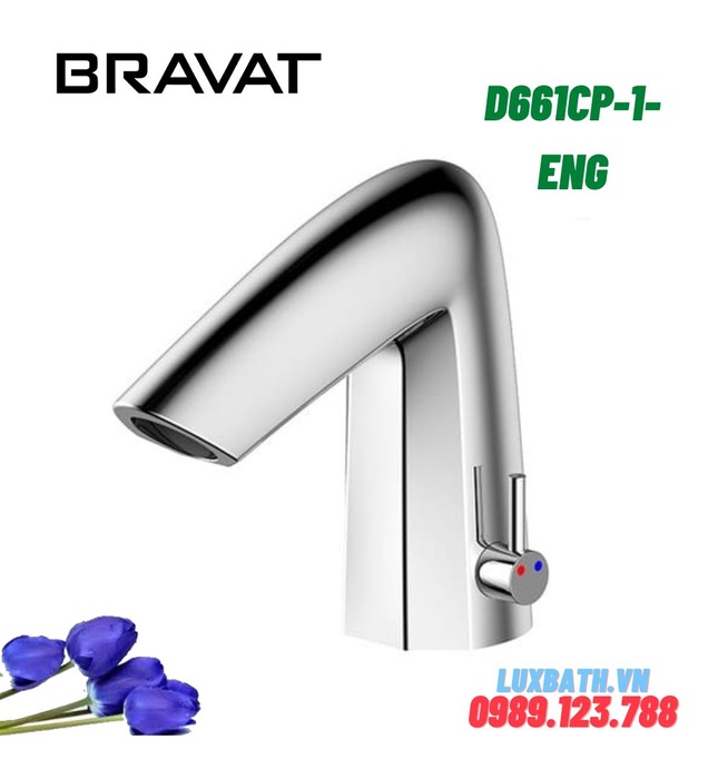 Vòi rửa mặt Lavabo cảm ứng BRAVAT D661CP-1-ENG