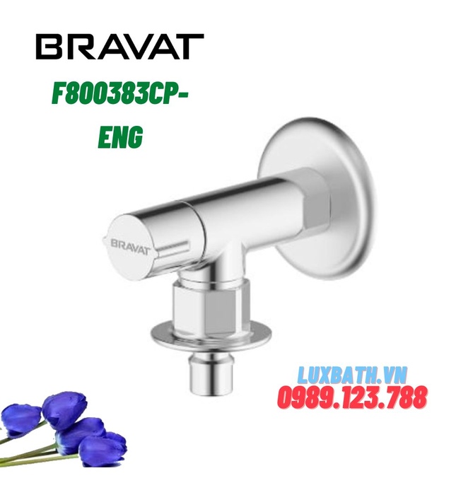 Vòi nước lạnh gắn tường Bravat F800383CP-ENG