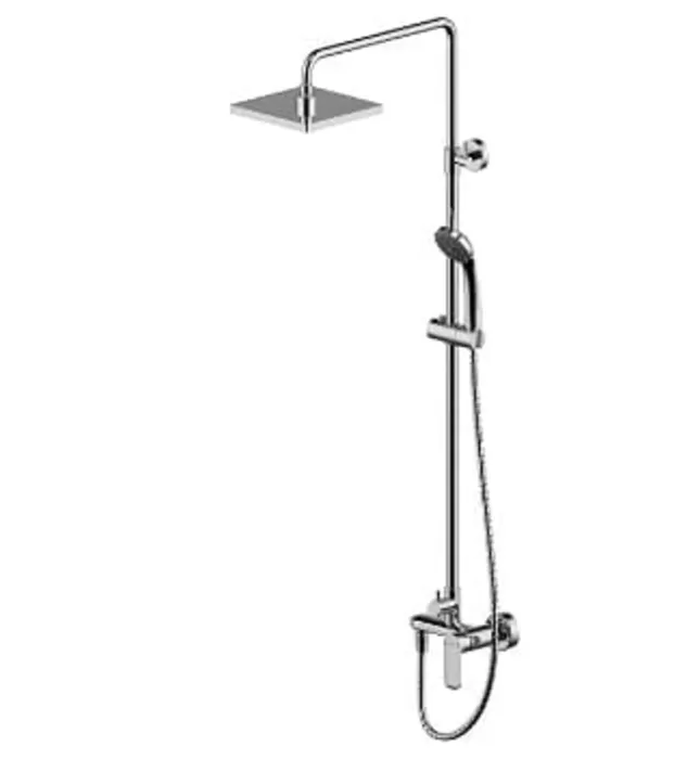 Sen tắm cây đứng nóng lạnh Bravat F9125183CP-A-RUS
