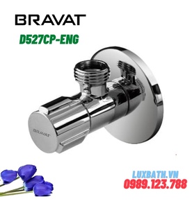 Van góc chia nước bồn cầu Bravat D527CP-ENG