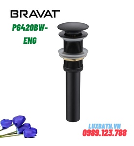 Đầu xi phông nhấn cao cấp Bravat P6420BW-ENG