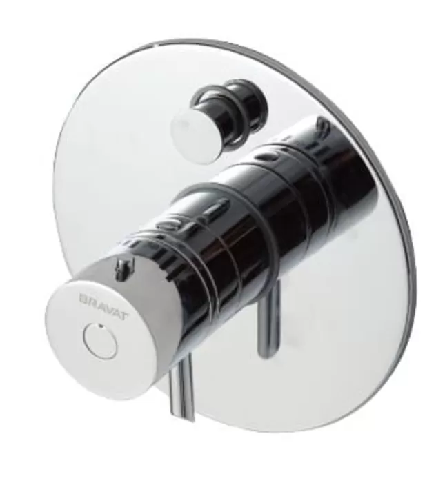 Bộ điều chỉnh nhiệt độ sen tắm Bravat FB83884C-2-ENG