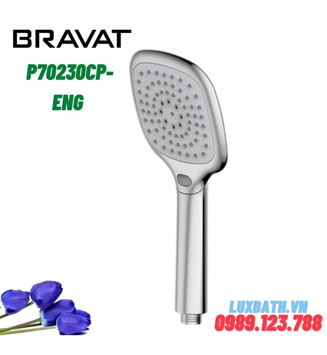 Bát sen tắm cầm tay cao cấp Bravat P70230CP-ENG