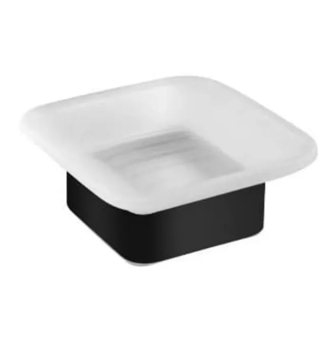 Đĩa đựng xà phòng cao câp Bravat D7804BW-ENG