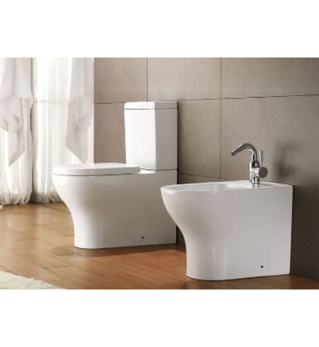 Bồn cầu 2 khối nắp êm Đức BRAVAT CX01016UW-PA-ENG