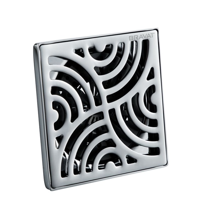 Phểu Thoát Sàn cao cấp Bravat D839CP-ENG