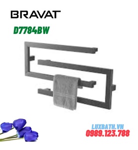 Giá treo khăn có lò sưởi cao cấp Bravat D7784BW