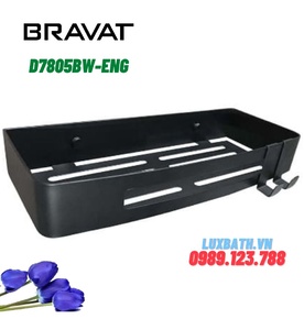 Kệ để đồ treo tường cao cấp Bravat D7805BW-ENG
