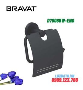 Móc giấy vệ sinh cao cấp Bravat D7808BW-ENG